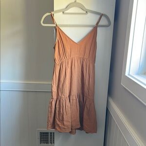 Billabong Rust Orange Sleeveless Dress